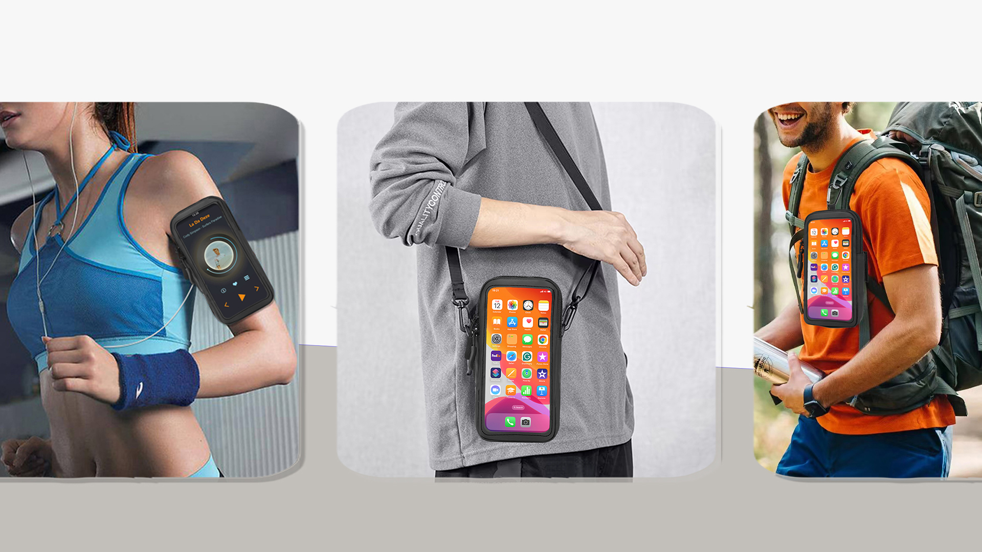Amazon.com: Phone Holder for Running, Walking, and Workout